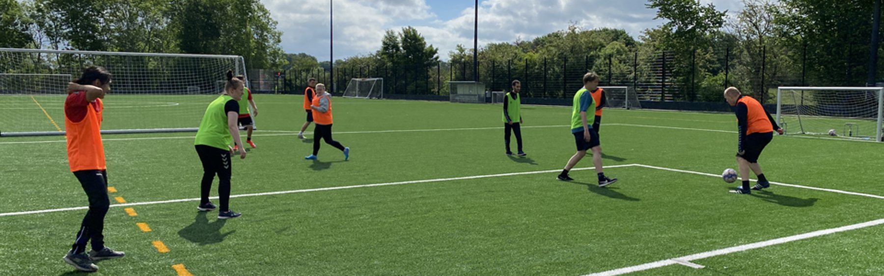 I Roskilde Kommune er fodbold et tilbud til unge ledige