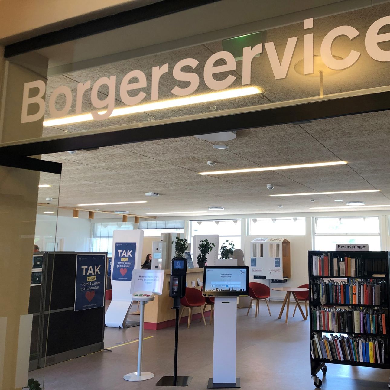 Borgerservice på Roskilde Bibliotek