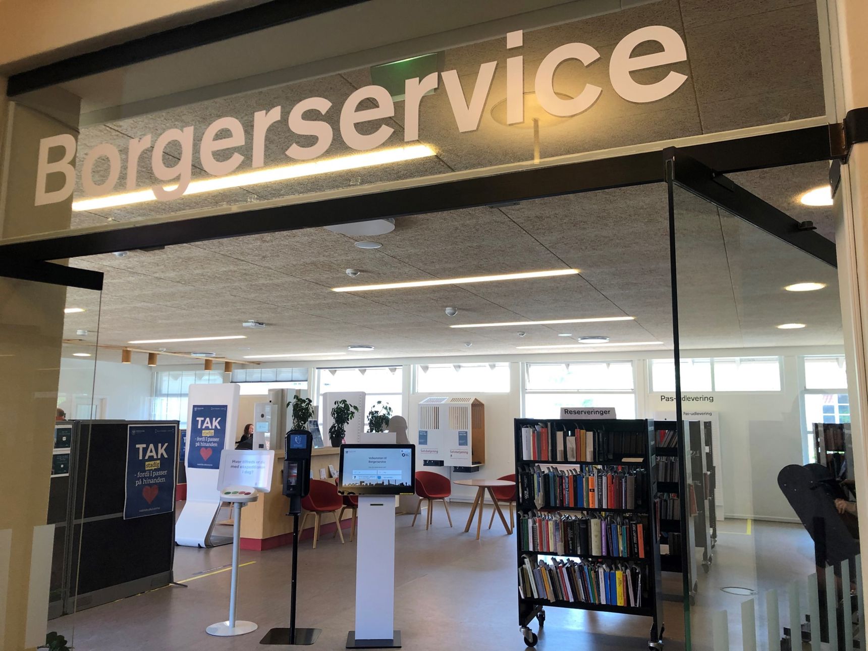 Borgerservice på Roskilde Bibliotek
