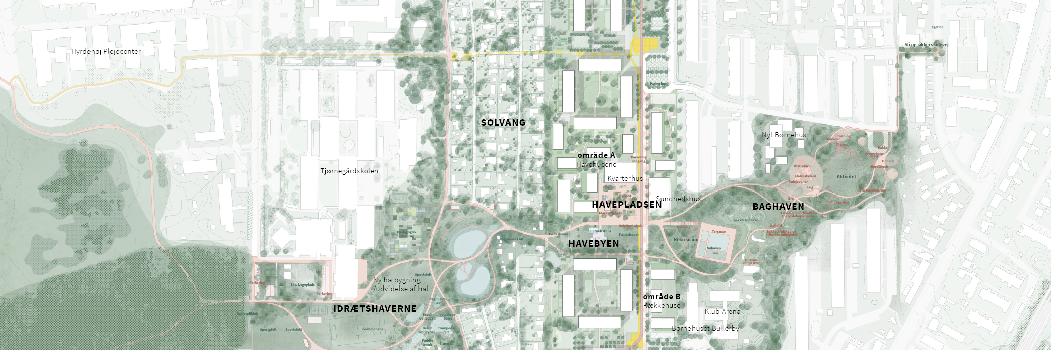 Byens Haver disposition