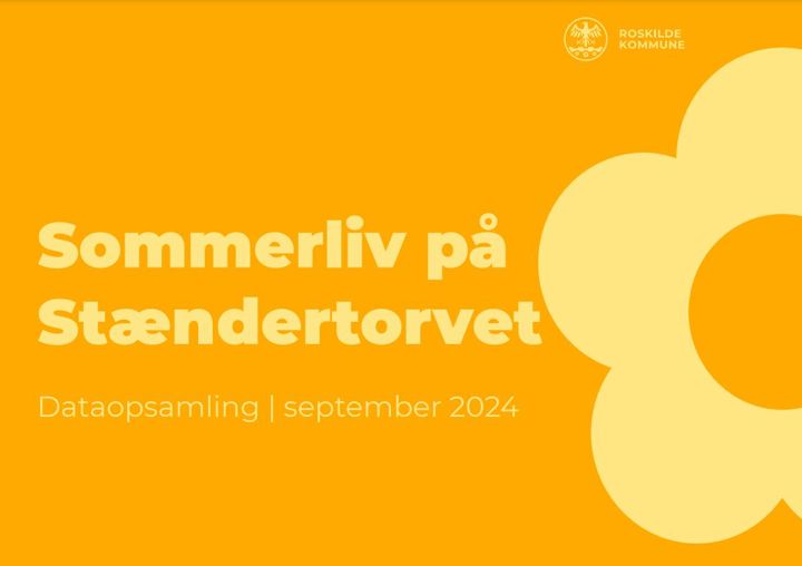 Dataopsamling sommerliv på Stændertorvet 2024