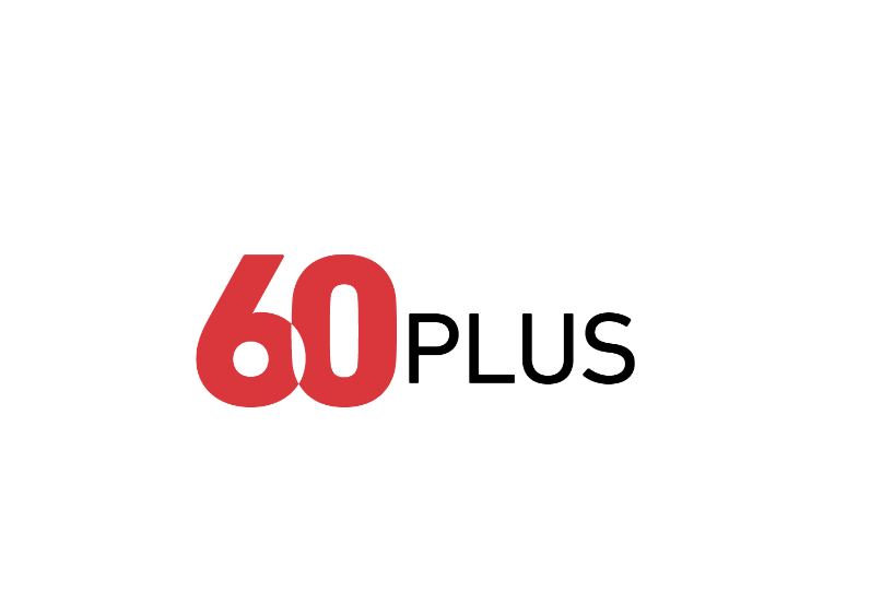 60 plus logo
