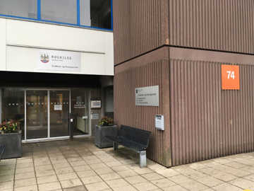 Indgang til Æblehaven.