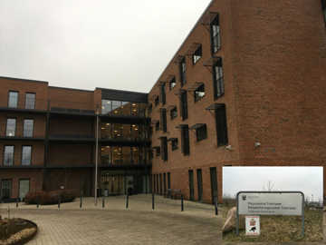 Indgang til Plejecenter Trekroner.