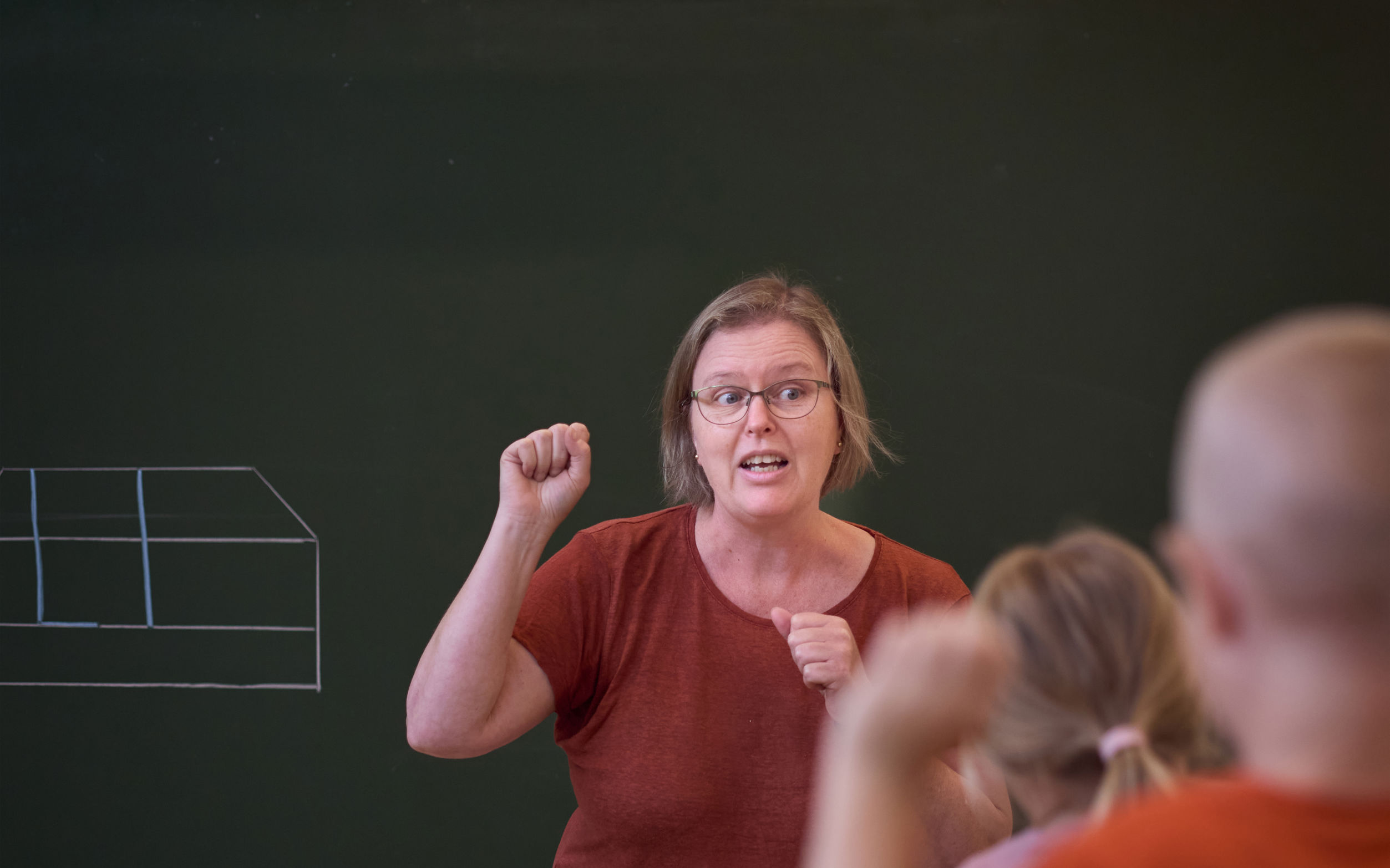 Charlotte Valentin arbejder på Østervangsskolen som børnehaveklasselærer