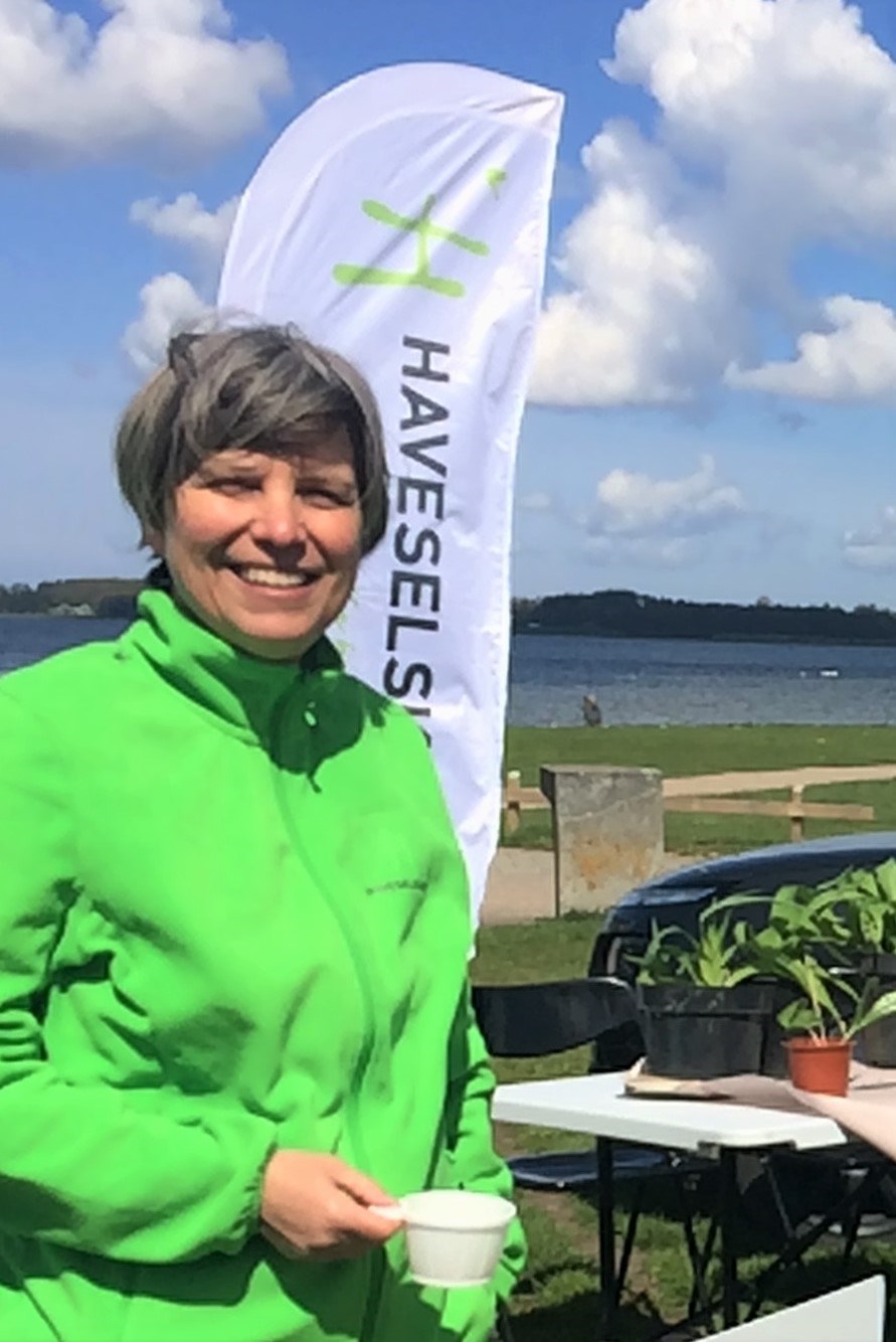 Lene Dedenroth, formand for Haveselskabets Roskilde-Køge-afdeling