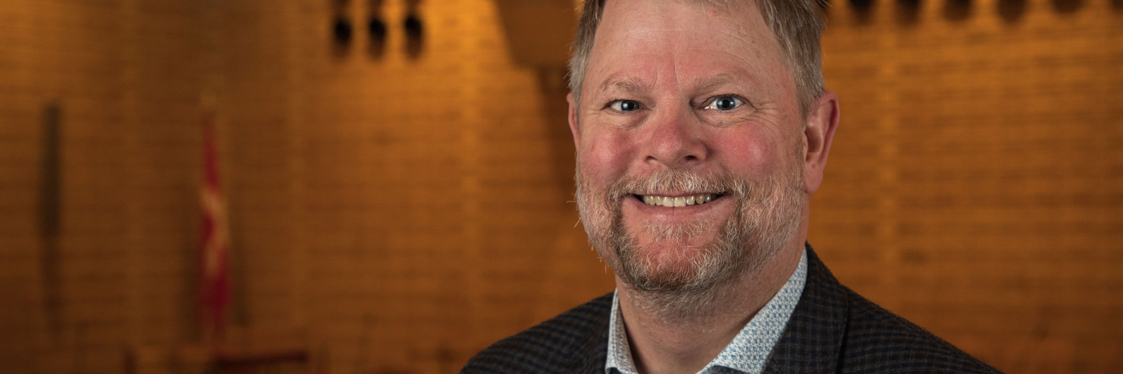 Borgmester Tomas Breddam i Byrådssalen