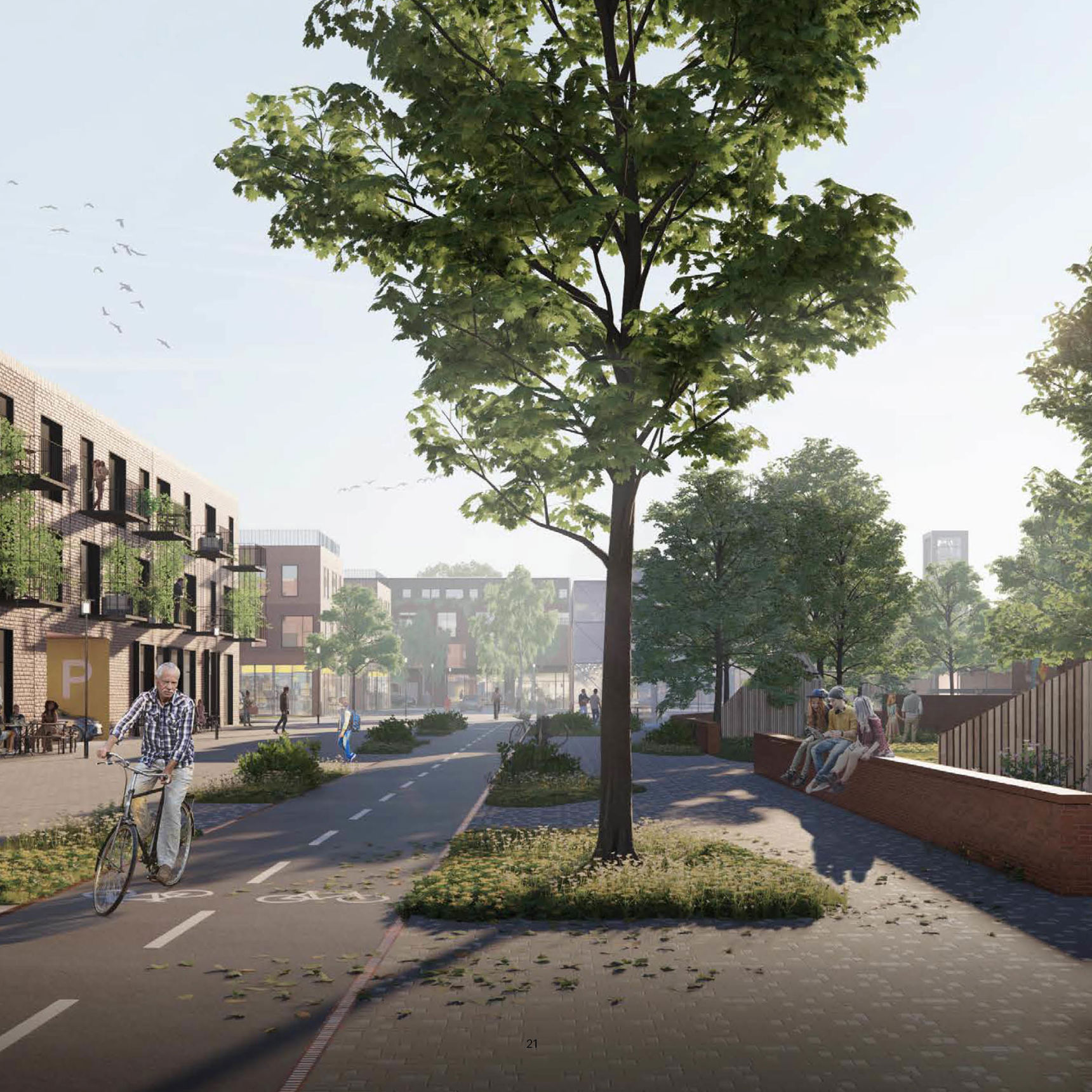 Illustration Østervangsbyen