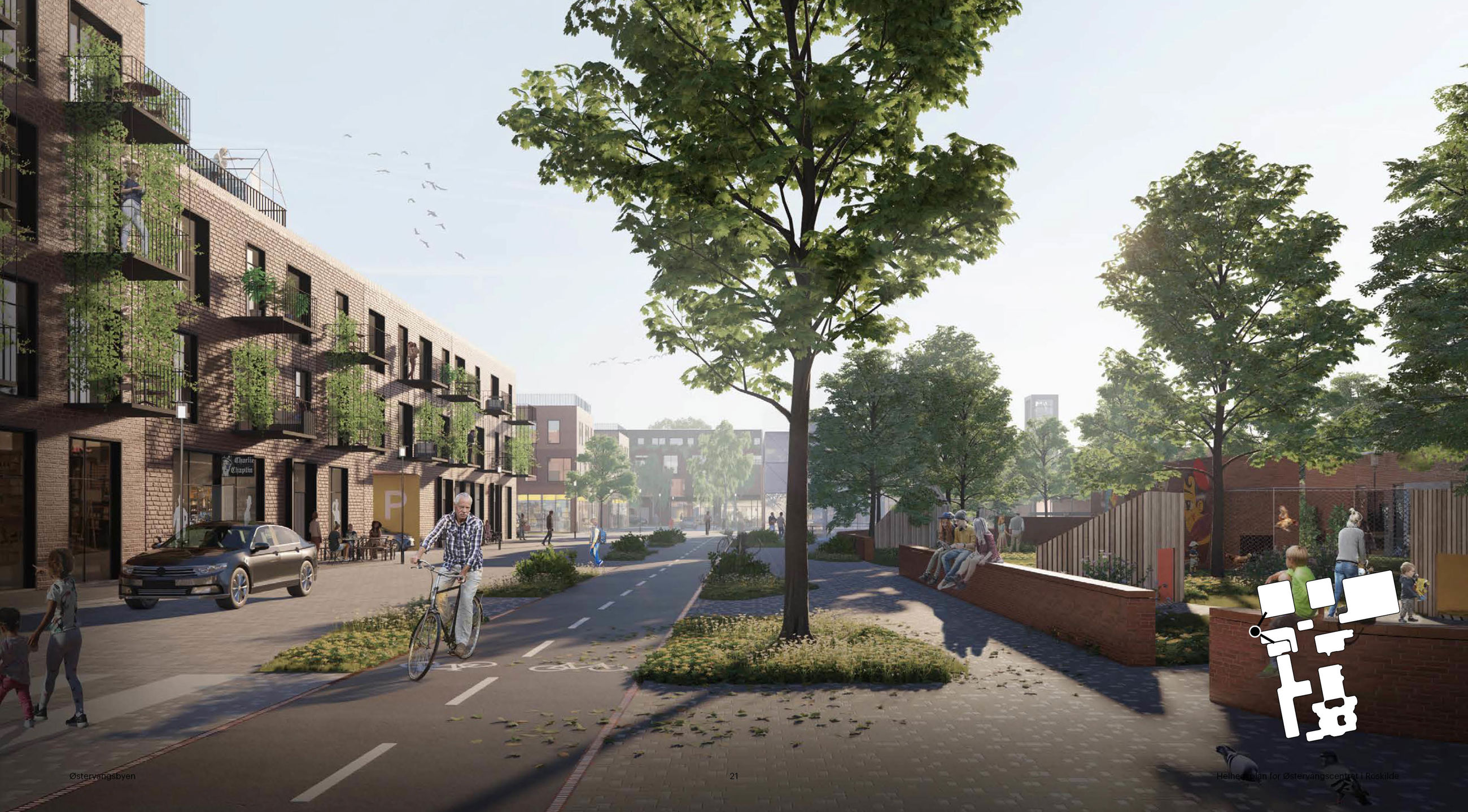 Illustration Østervangsbyen